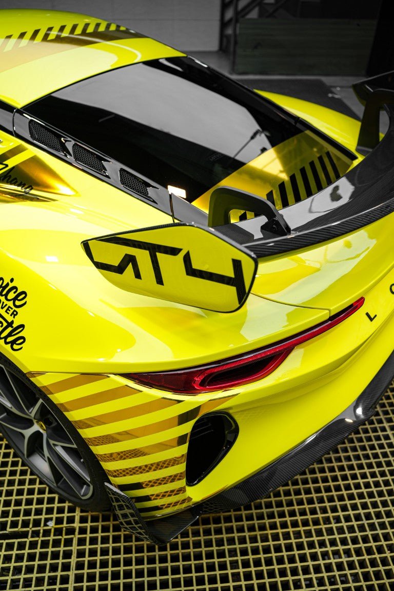 CMST - LOTUS EMIRA 2022+ DRY CARBON FIBRE V3 REAR SPOILER - Aero Carbon UK