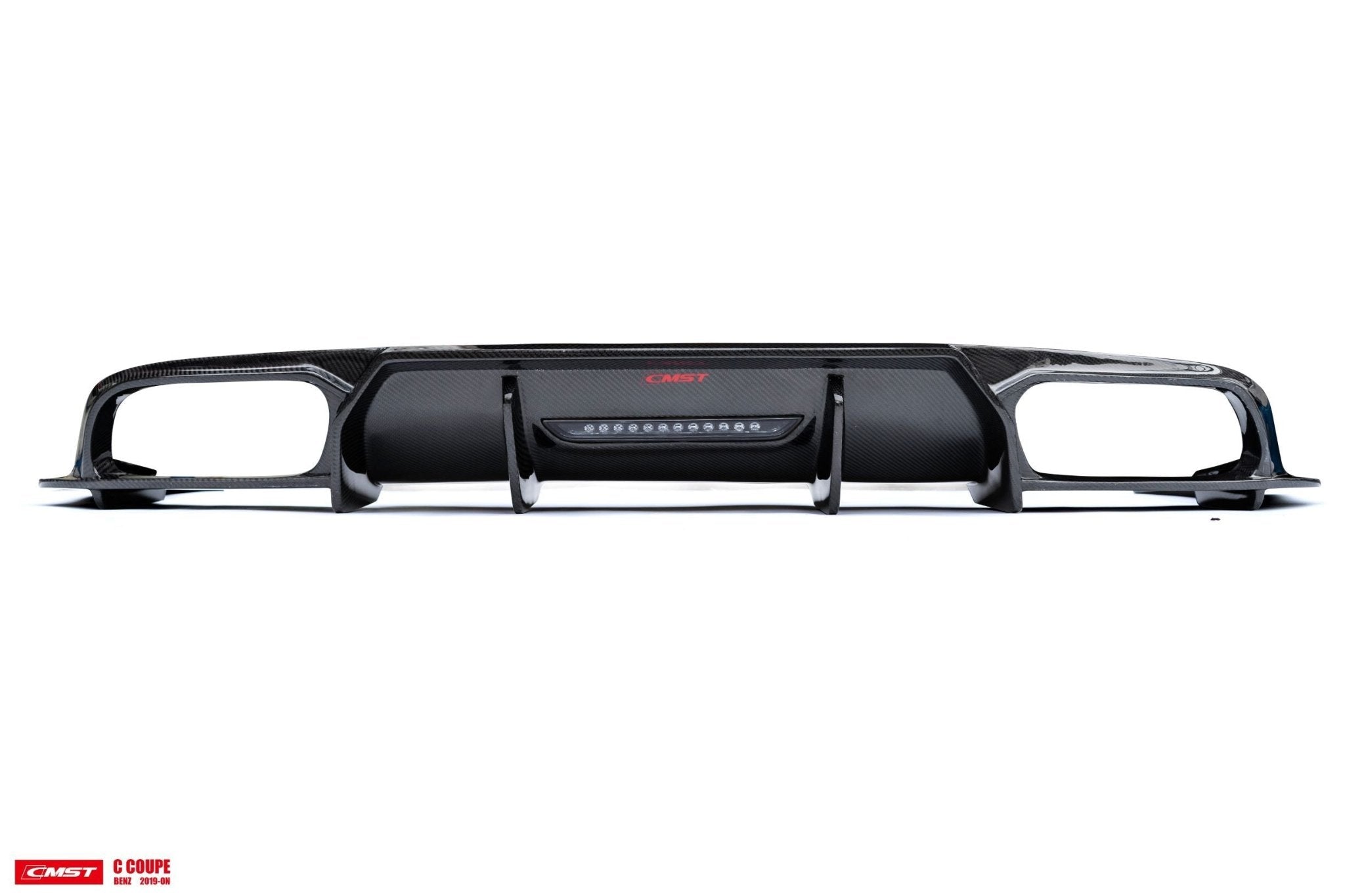 CMST - MERCEDES BENZ C CLASS COUPE W205 CARBON FIBRE REAR DIFFUSER - Aero Carbon UK