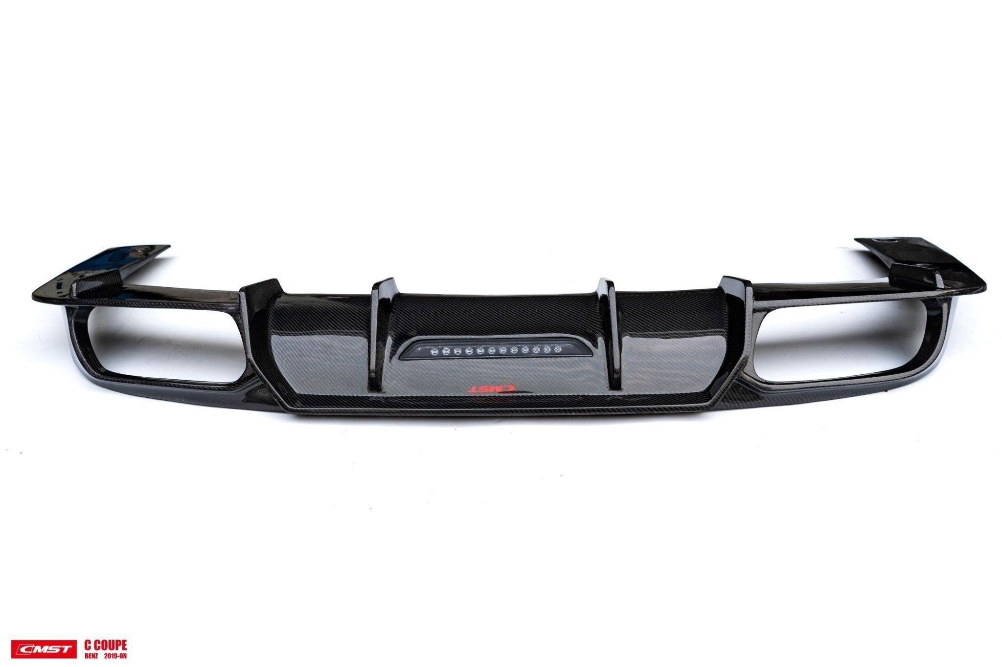 CMST - MERCEDES BENZ C CLASS COUPE W205 CARBON FIBRE REAR DIFFUSER - Aero Carbon UK