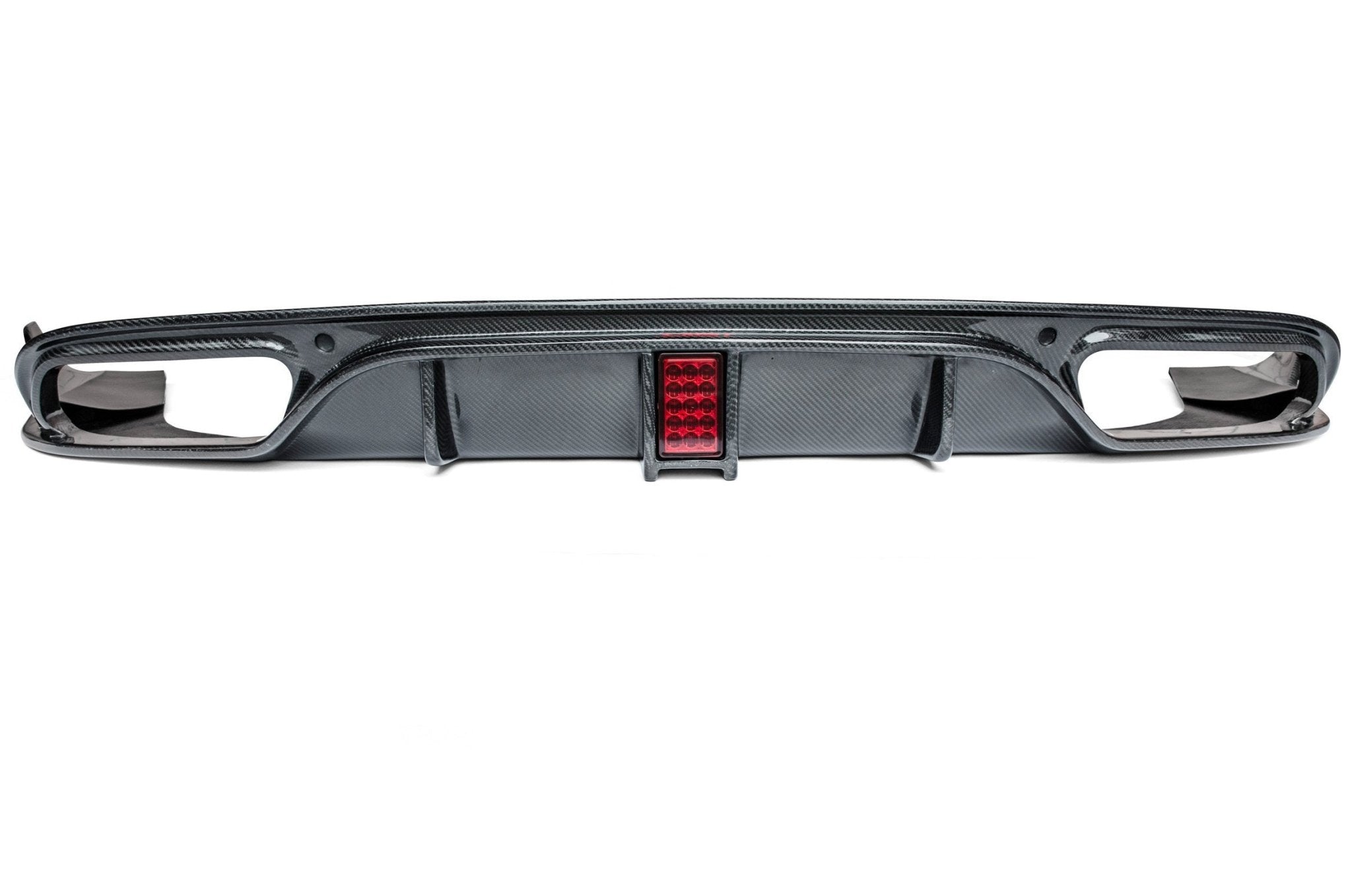 CMST - MERCEDES BENZ C63 SEDAN / COUPE W205 CARBON FIBRE REAR DIFFUSER WITH BRAKE LIGHT - Aero Carbon UK