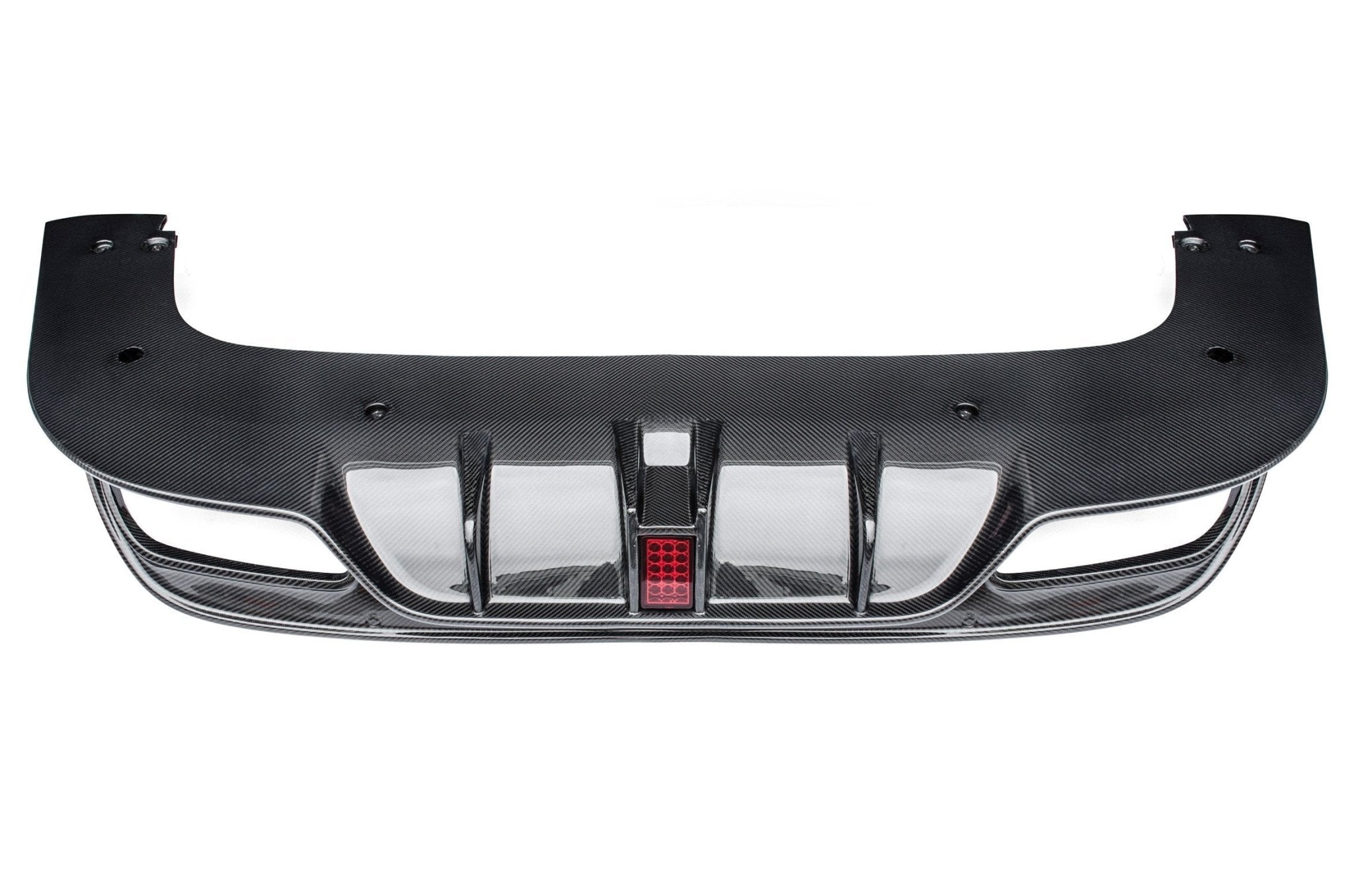 CMST - MERCEDES BENZ C63 SEDAN / COUPE W205 CARBON FIBRE REAR DIFFUSER WITH BRAKE LIGHT - Aero Carbon UK