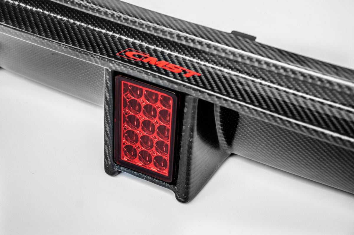 CMST - MERCEDES BENZ C63 SEDAN / COUPE W205 CARBON FIBRE REAR DIFFUSER WITH BRAKE LIGHT - Aero Carbon UK