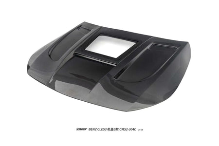 CMST - MERCEDES BENZ CLE53 C236 CARBON FIBRE BONNET / HOOD B - MIDDLE TRANSPARENT VERSION - Aero Carbon UK
