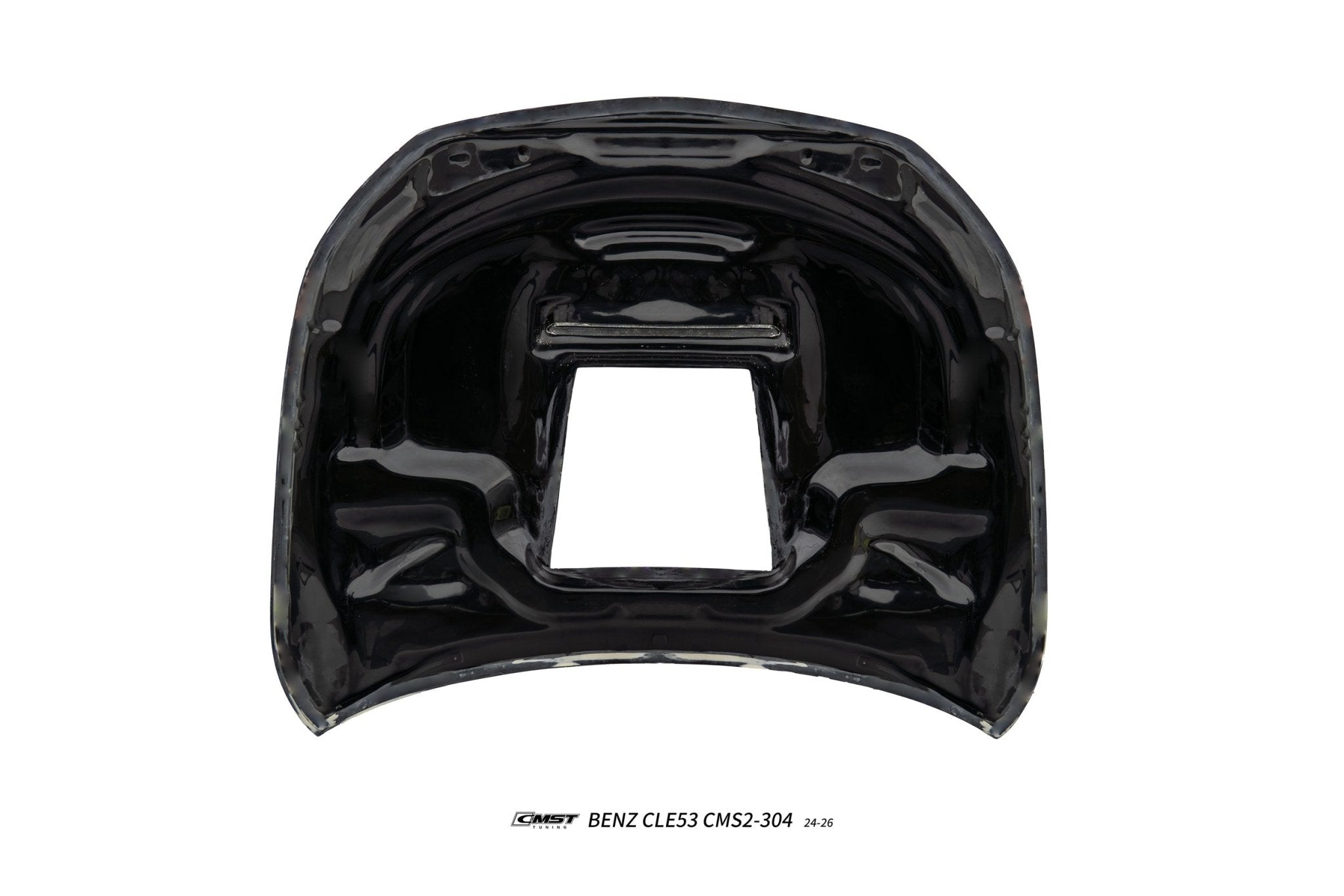 CMST - MERCEDES BENZ CLE53 C236 CARBON FIBRE BONNET / HOOD B - MIDDLE TRANSPARENT VERSION - Aero Carbon UK