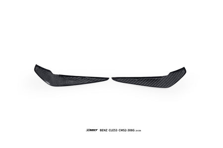 CMST - MERCEDES BENZ CLE53 C236 DRY CARBON FIBRE FRONT BUMPER AIR DAM 2 PIECES - Aero Carbon UK