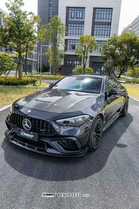 CMST - MERCEDES BENZ CLE53 C236 DRY CARBON FIBRE FRONT LIP - Aero Carbon UK