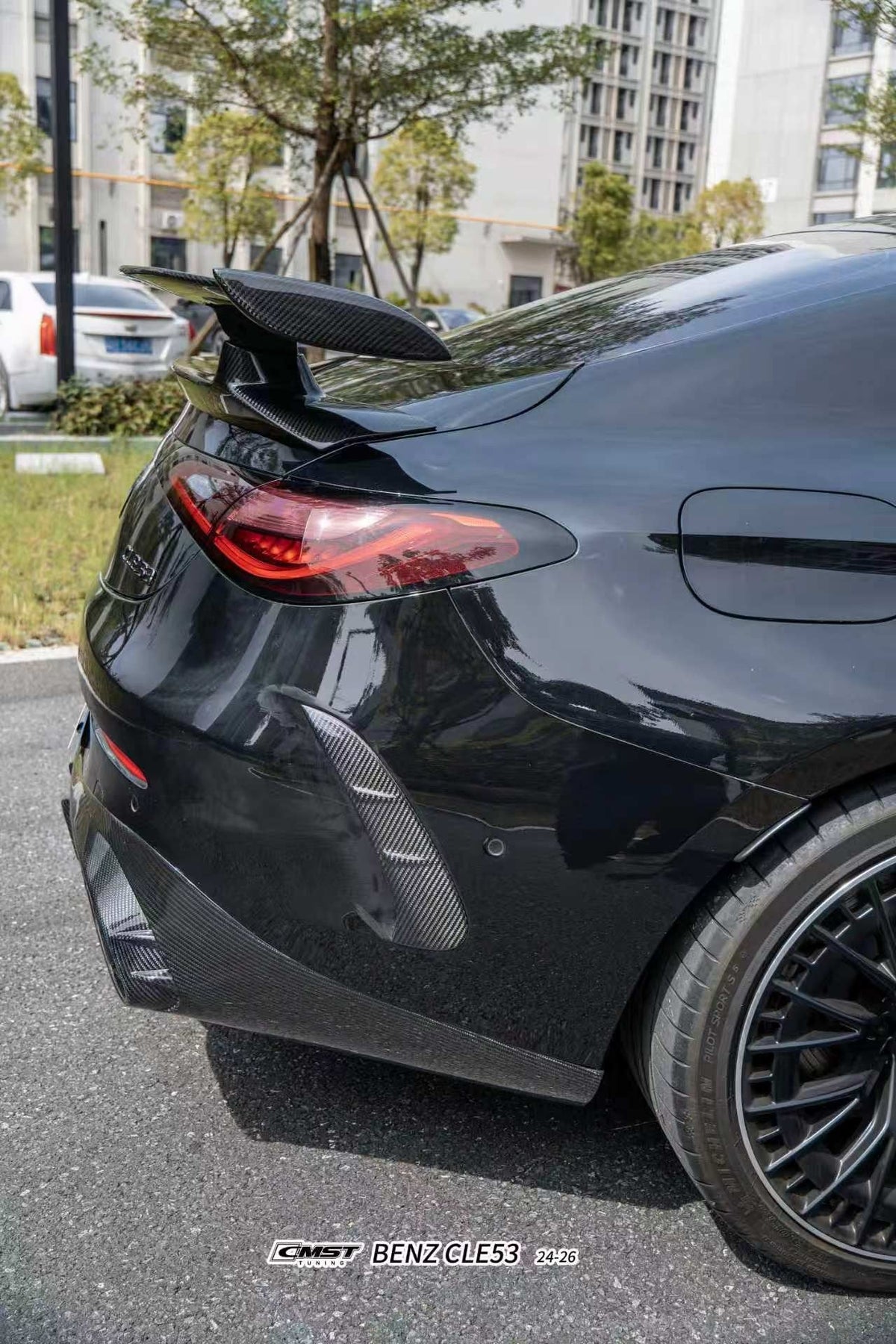 CMST - MERCEDES BENZ CLE53 C236 DRY CARBON FIBRE REAR DIFFUSER - Aero Carbon UK