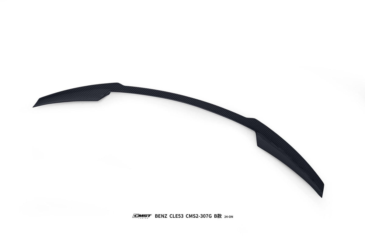 CMST - MERCEDES BENZ CLE53 C236 DRY CARBON FIBRE REAR WING B - SMALL REAR SPOILER - Aero Carbon UK