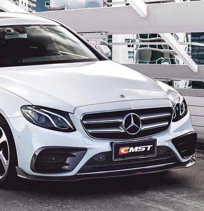 CMST - MERCEDES BENZ E-CLASS E53 / E300-E450 W213 2017-2023 CARBON FIBRE FRONT LIP - Aero Carbon UK