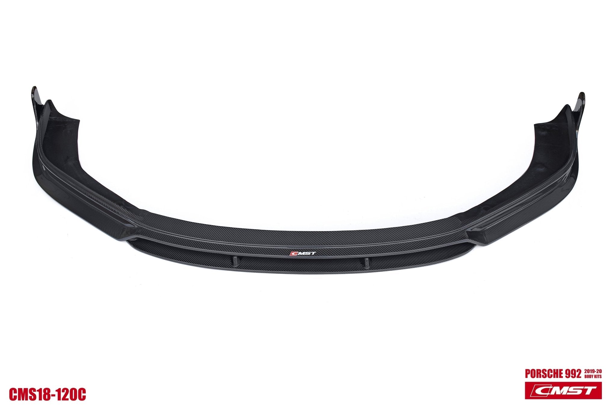 CMST - PORSCHE 911 992 2020+ CARBON FIBRE FRONT LIP - Aero Carbon UK