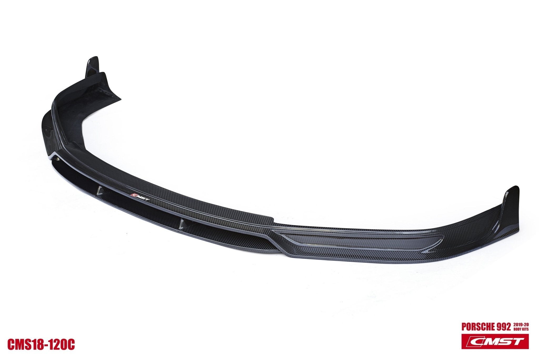 CMST - PORSCHE 911 992 2020+ CARBON FIBRE FRONT LIP - Aero Carbon UK