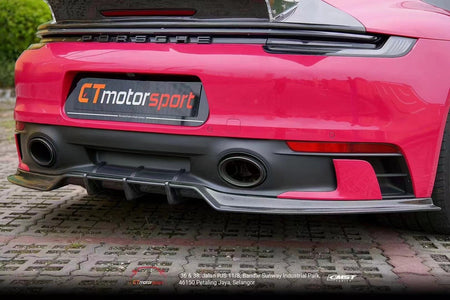 CMST - PORSCHE 911 992 2020+ CARBON FIBRE REAR DIFFUSER - Aero Carbon UK