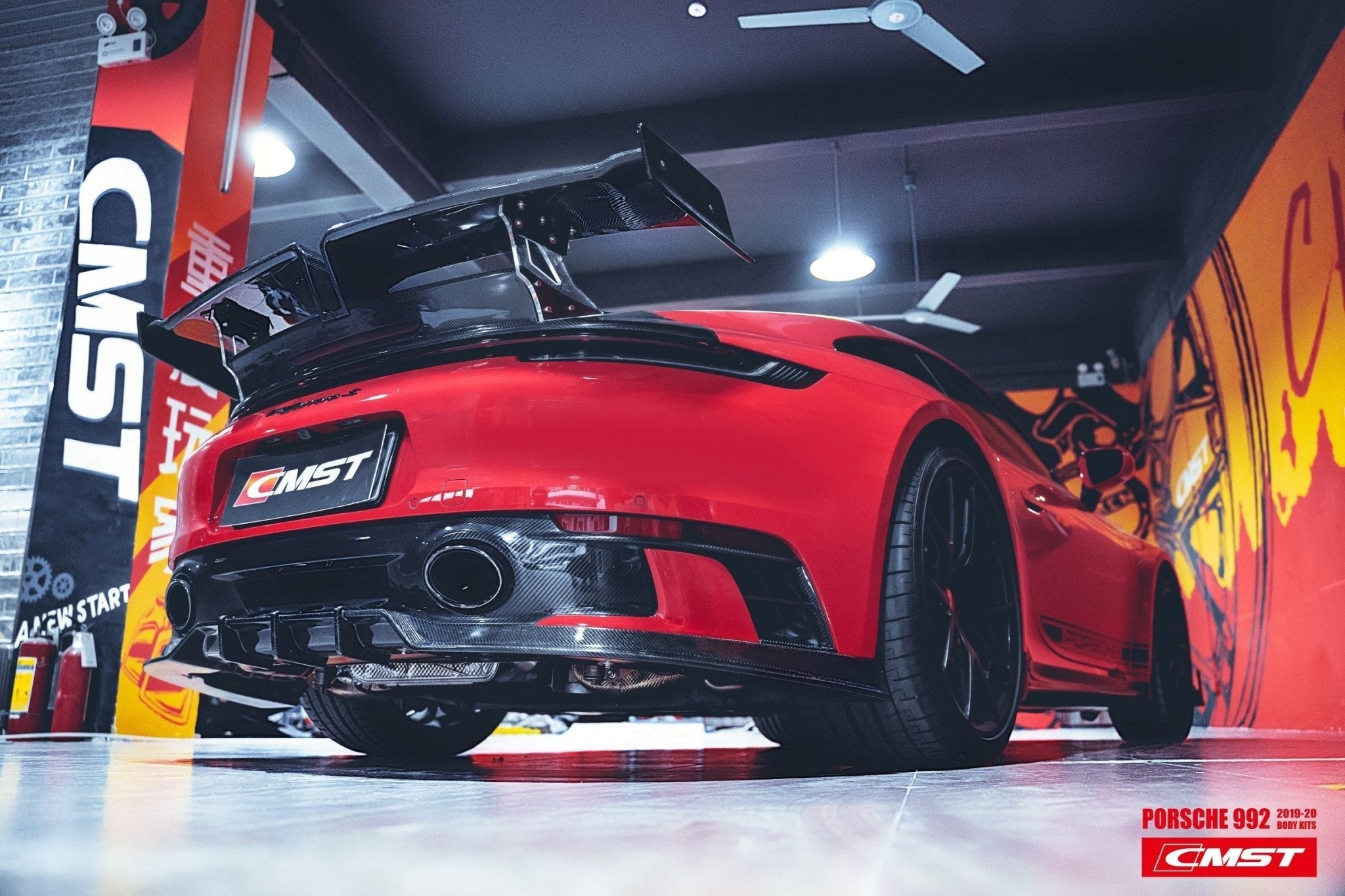 CMST - PORSCHE 911 992 2020+ CARBON FIBRE REAR DIFFUSER - Aero Carbon UK