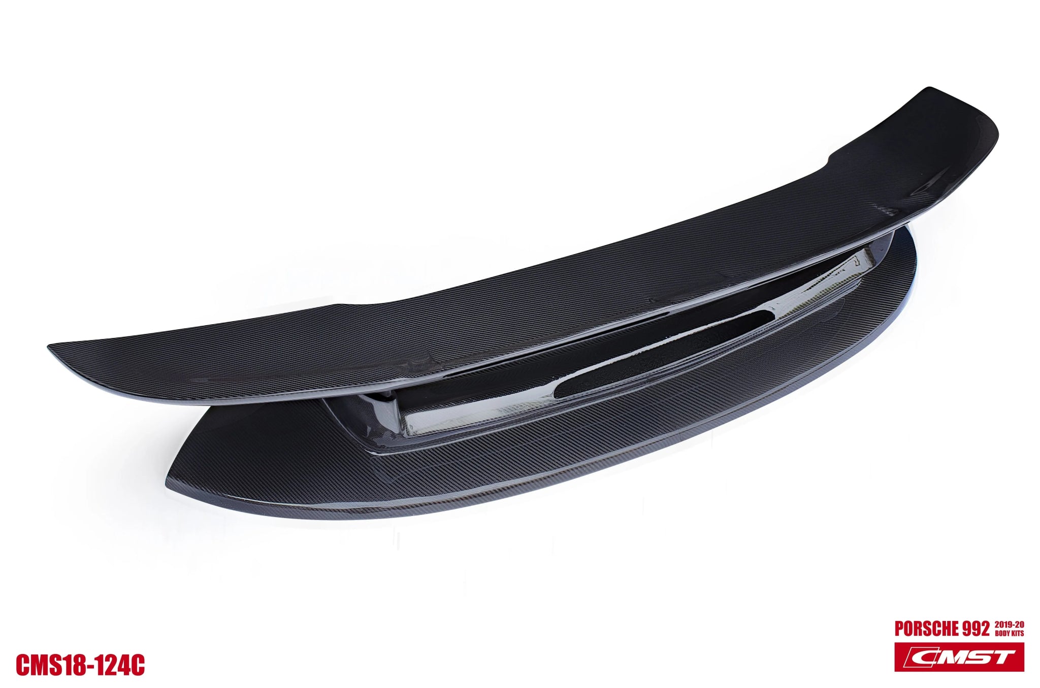 CMST - PORSCHE 911 992 2020+ CARBON FIBRE REAR SPOILER V2 - Aero Carbon UK