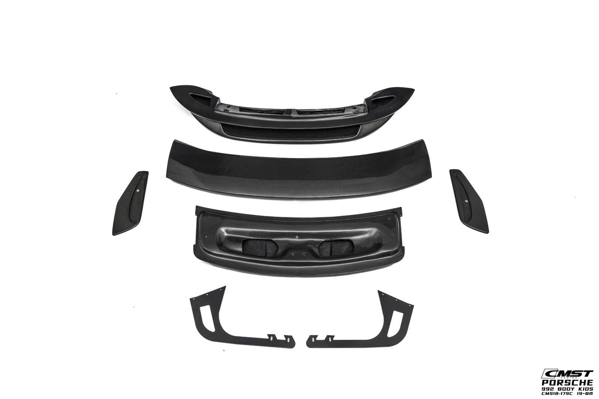 CMST - PORSCHE 911 992 CARBON FIBRE GT3 STYLE WING SPOILER - Aero Carbon UK