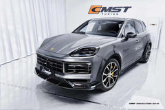 CMST - PORSCHE CAYENNE 2024+ DRY CARBON FIBRE FRONT LIP - Aero Carbon UK