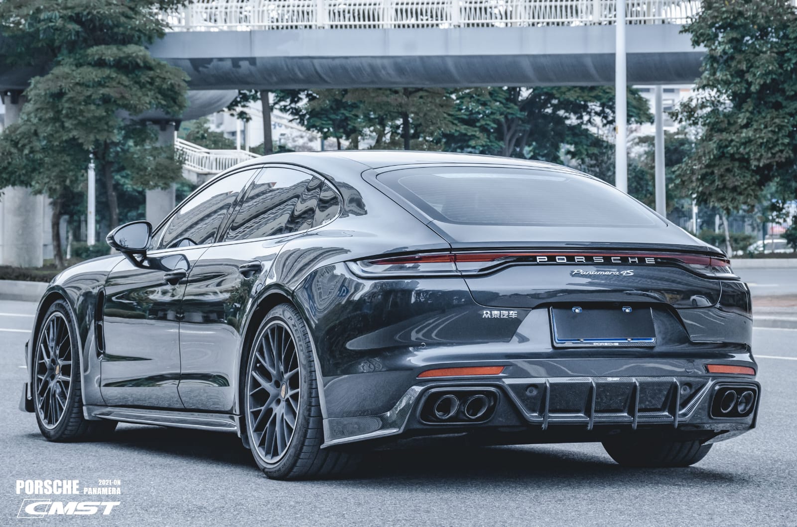 CMST - PORSCHE PANAMERA 971 TURBO / GTS 2017+ CARBON FIBRE FULL BODY KIT - Aero Carbon UK