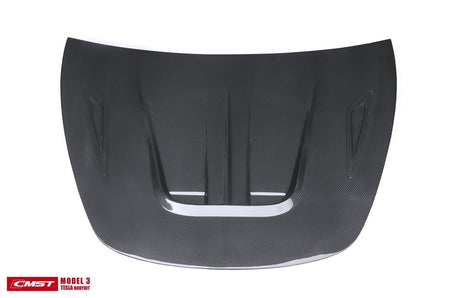 CMST - TESLA MODEL 3 CARBON FIBRE BONNET / HOOD V1 - Aero Carbon UK