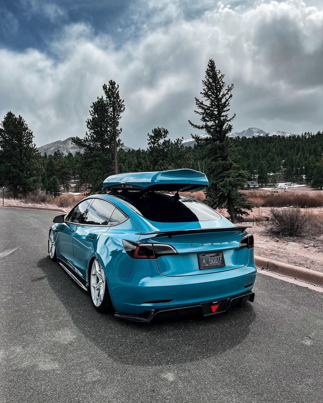 CMST - TESLA MODEL 3 CARBON FIBRE SPOILER V3 - Aero Carbon UK