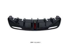 CMST - TESLA MODEL 3 HIGHLAND 2024+ CARBON FIBRE REAR DIFFUSER AND REAR SIDE SKIRTS - Aero Carbon UK