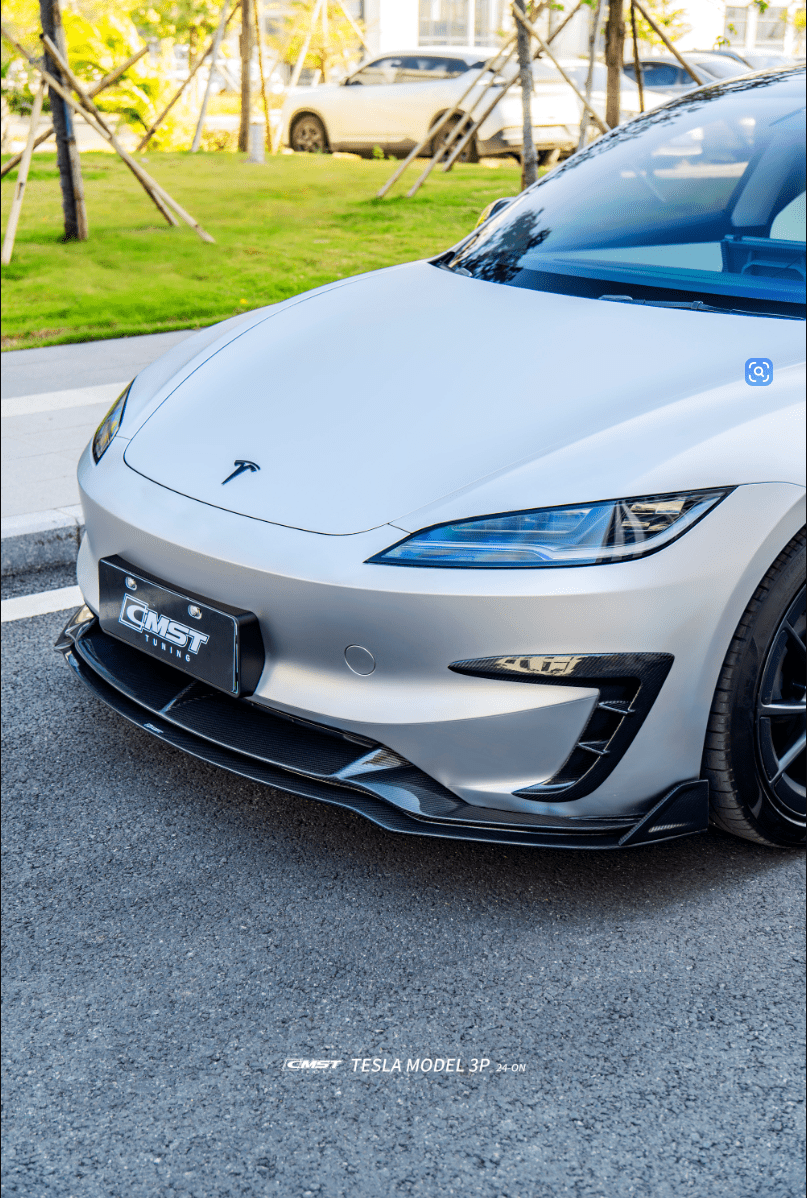 CMST - TESLA MODEL 3P HIGHLAND PERFORMANCE DRY CARBON FIBER FRONT VALA ...