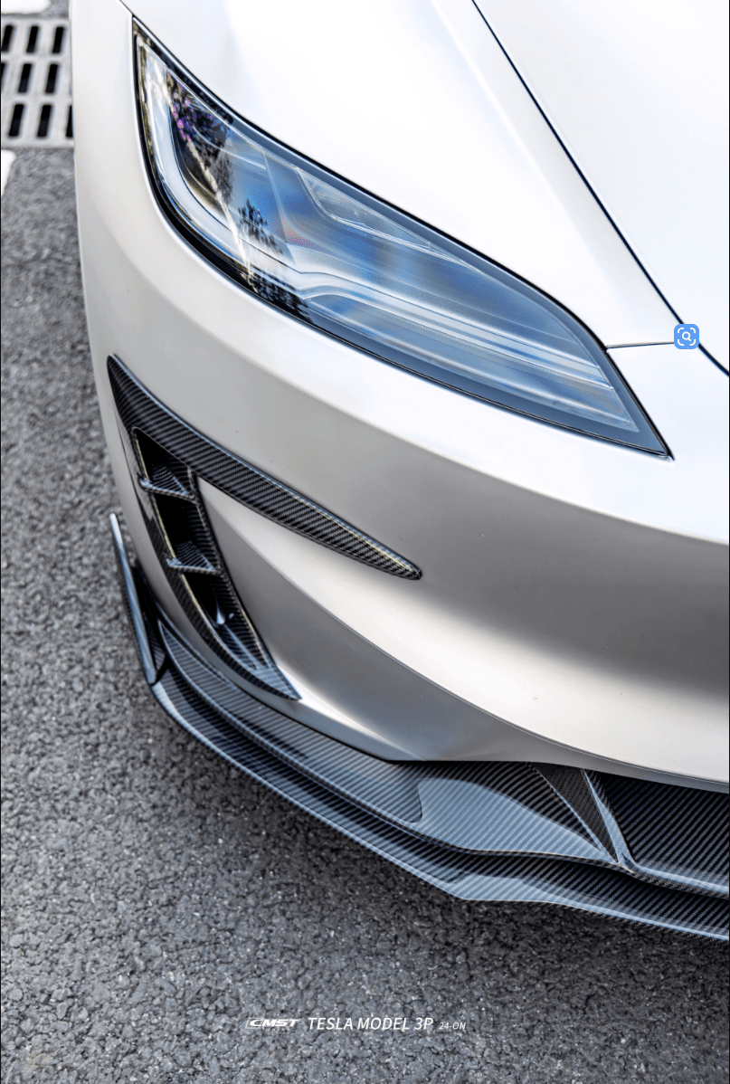 CMST - TESLA MODEL 3P HIGHLAND PERFORMANCE DRY CARBON FIBER FRONT VALA ...