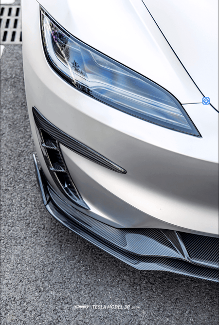 CMST - TESLA MODEL 3P PERFORMANCE HIGHLAND DRY CARBON FIBER BODYKIT - Aero Carbon UK