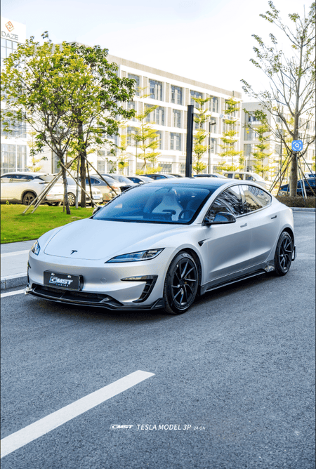 CMST - TESLA MODEL 3P PERFORMANCE HIGHLAND DRY CARBON FIBER BODYKIT - Aero Carbon UK