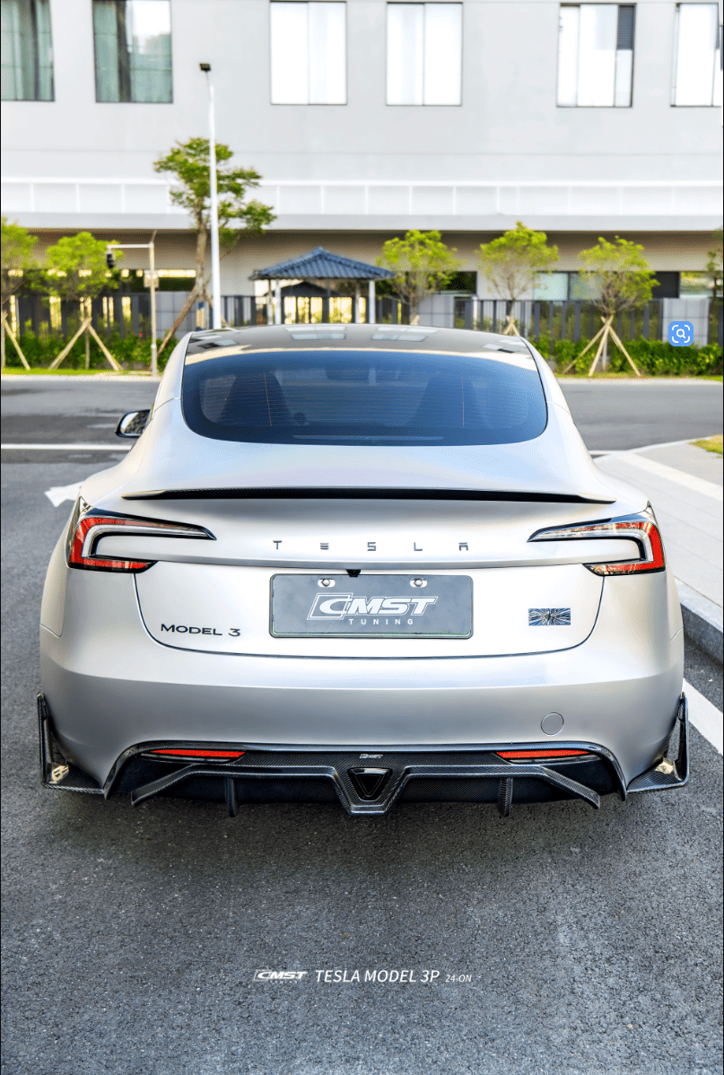 CMST - TESLA MODEL 3P PERFORMANCE HIGHLAND DRY CARBON FIBER BODYKIT - Aero Carbon UK