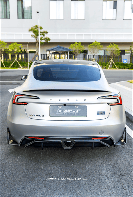 CMST - TESLA MODEL 3P PERFORMANCE HIGHLAND DRY CARBON FIBER BODYKIT - Aero Carbon UK