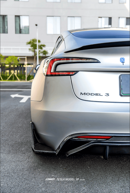 CMST - TESLA MODEL 3P PERFORMANCE HIGHLAND DRY CARBON FIBER BODYKIT - Aero Carbon UK