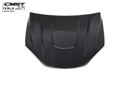 CMST - TESLA MODEL X GEN 1 2016-2021 CARBON FIBRE HOOD BONNET - Aero Carbon UK