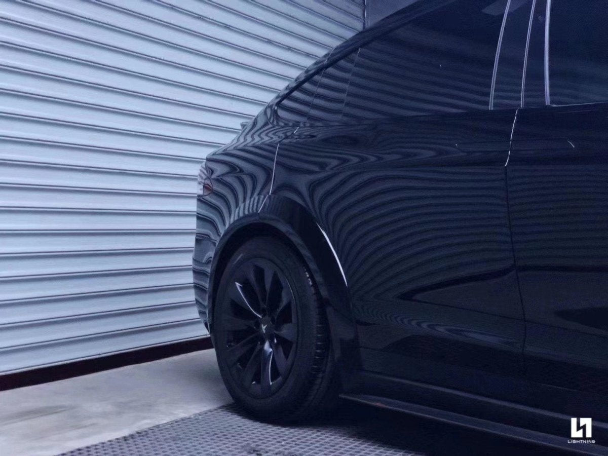 CMST - TESLA MODEL X GEN 1 2016-2021 CARBON FIBRE SIDE SKIRTS - Aero Carbon UK