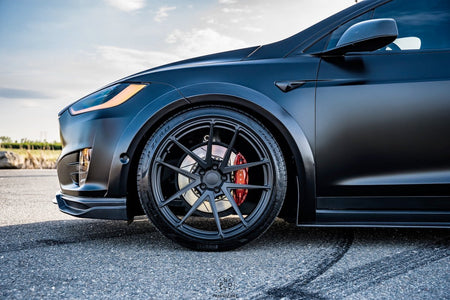CMST - TESLA MODEL X GEN 1 2016-2021 CARBON FIBRE WIDEBODY WHEEL ARCHES 10 PIECES - Aero Carbon UK