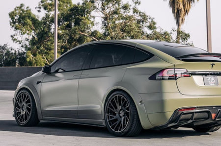 CMST - TESLA MODEL X GEN 1 2016-2021 CARBON FIBRE WIDEBODY WHEEL ARCHES 10 PIECES - Aero Carbon UK