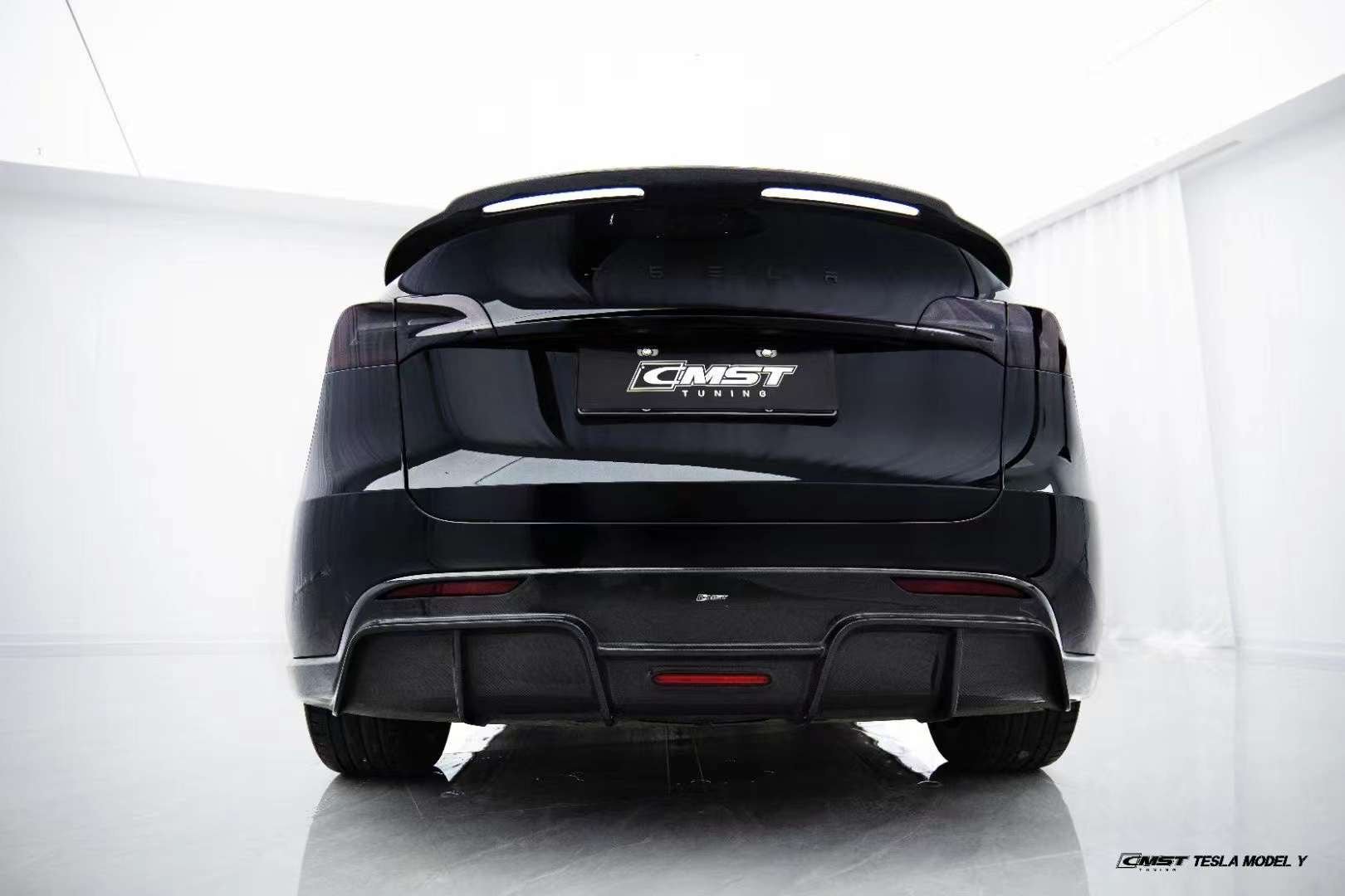 CMST - TESLA MODEL Y CARBON FIBRE DIFFUSER V1 - Aero Carbon UK