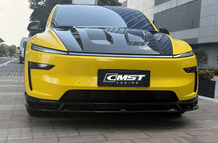 CMST - TESLA MODEL Y JUNIPER 2025+ CARBON FIBER / FRP V1 HOOD BONNET - Aero Carbon UK