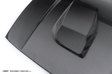 CMST - TESLA MODEL Y JUNIPER 2025+ CARBON FIBER / FRP V1 HOOD BONNET - Aero Carbon UK