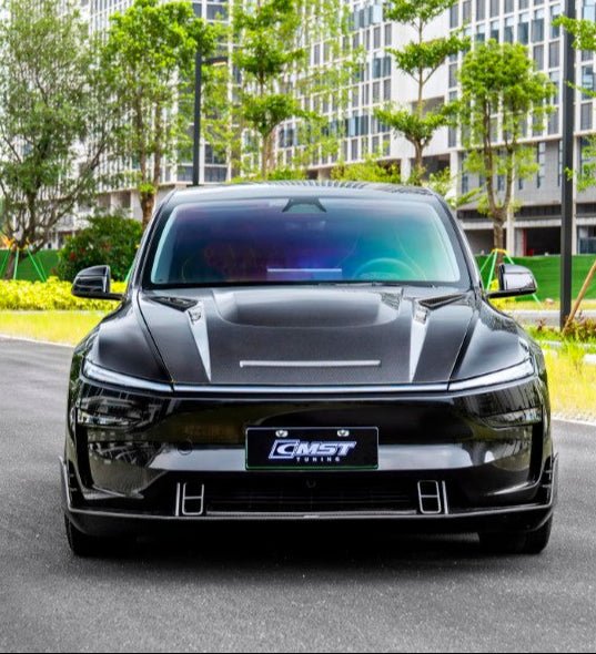 CMST - TESLA MODEL Y JUNIPER 2025+ CARBON FIBER / FRP V2 HOOD BONNET - Aero Carbon UK
