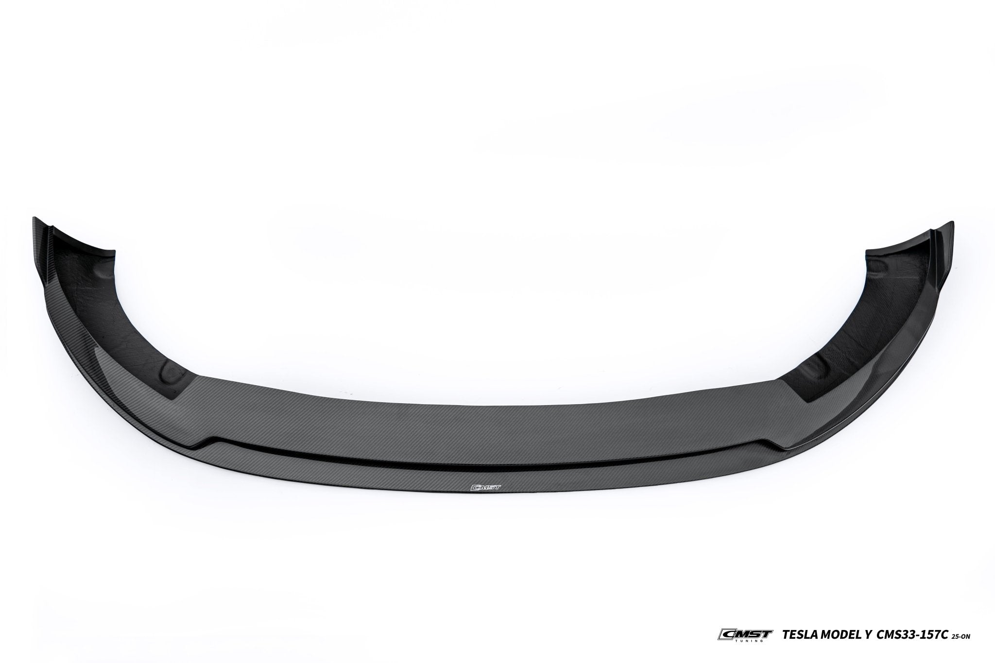 CMST - TESLA MODEL Y JUNIPER 2025+ CARBON FIBER V1 FRONT LIP - Aero Carbon UK