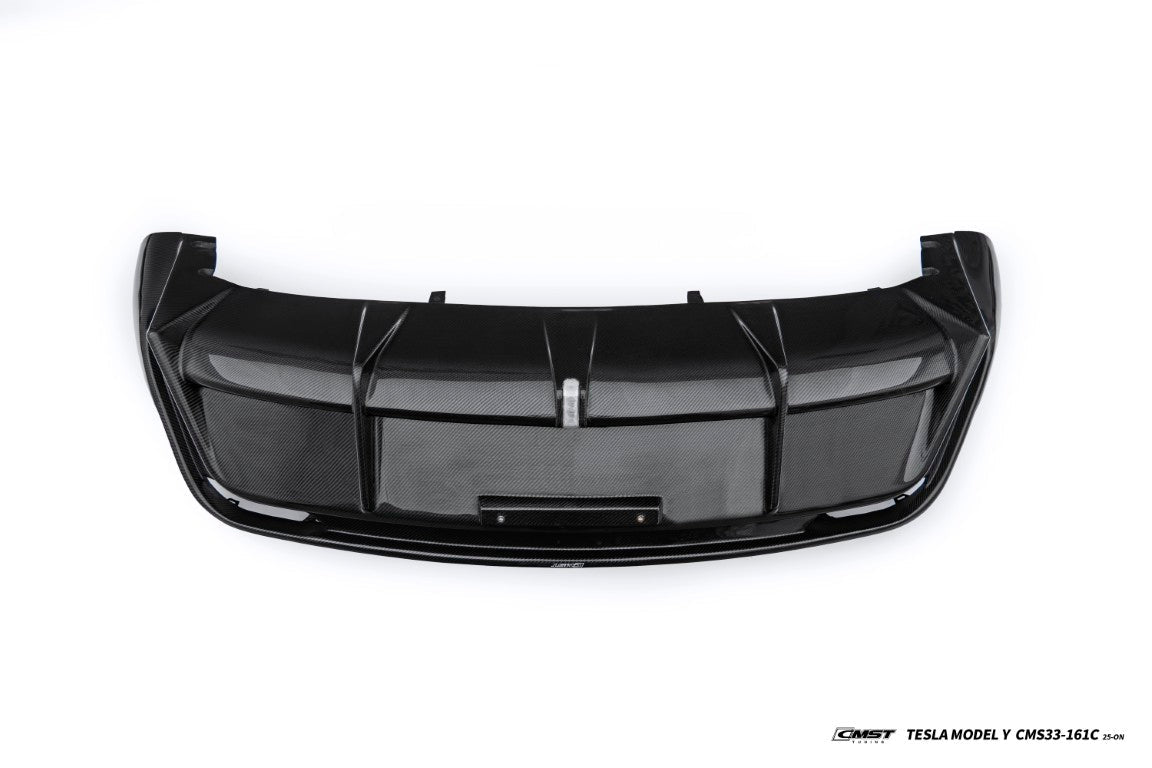 CMST - TESLA MODEL Y JUNIPER 2025+ CARBON FIBER V1 REAR DIFFUSER - Aero Carbon UK