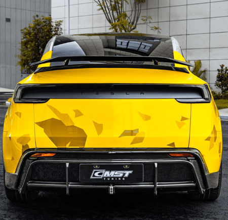 CMST - TESLA MODEL Y JUNIPER 2025+ CARBON FIBER V1 REAR DIFFUSER - Aero Carbon UK