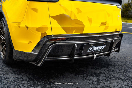 CMST - TESLA MODEL Y JUNIPER 2025+ CARBON FIBER V1 REAR DIFFUSER - Aero Carbon UK