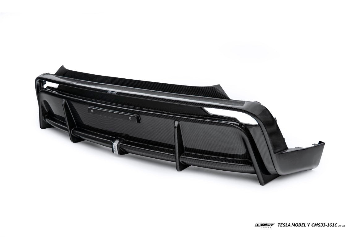 CMST - TESLA MODEL Y JUNIPER 2025+ CARBON FIBER V1 REAR DIFFUSER - Aero Carbon UK