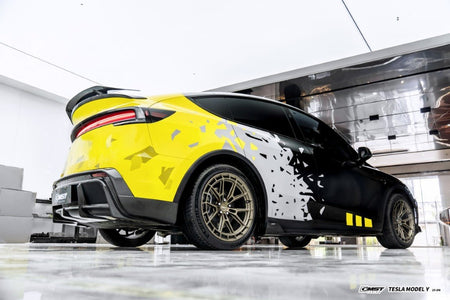 CMST - TESLA MODEL Y JUNIPER 2025+ CARBON FIBER V1 SIDE SKIRTS - Aero Carbon UK