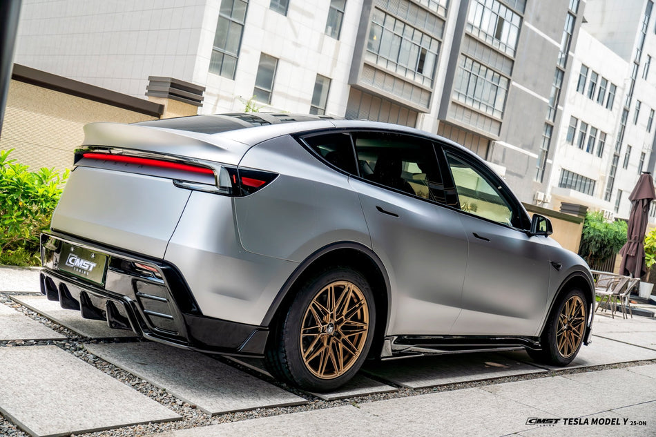 CMST - TESLA MODEL Y JUNIPER 2025+ GLOSS BLACK ABS PLASTIC FULL BODY KIT - Aero Carbon UK
