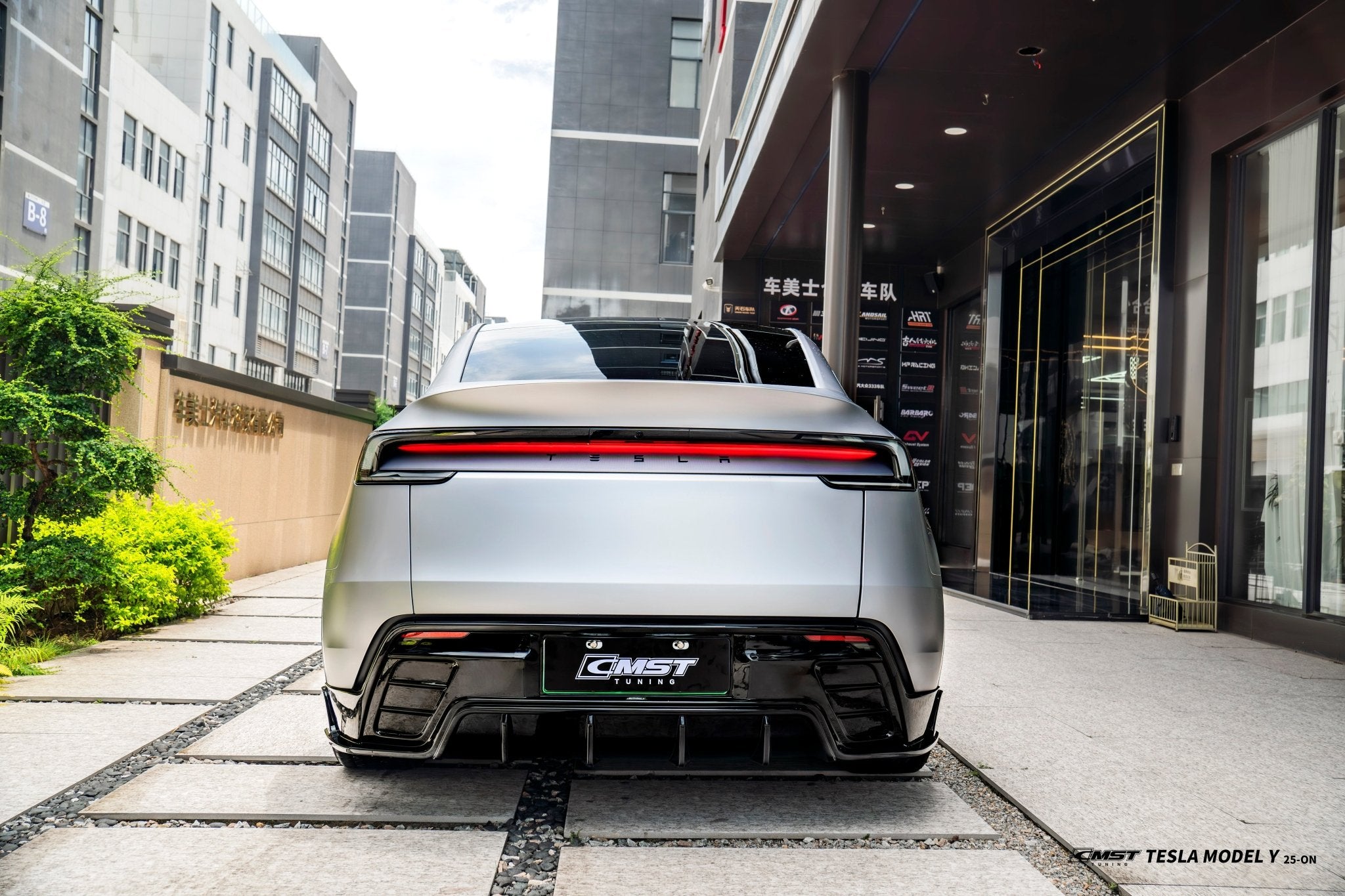 CMST - TESLA MODEL Y JUNIPER 2025+ GLOSS BLACK ABS PLASTIC FULL BODY KIT - Aero Carbon UK