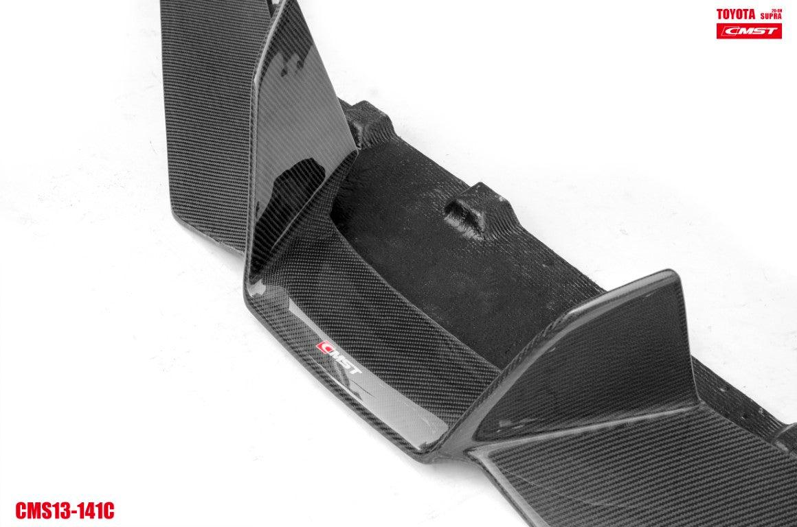 CMST - TOYOTA GR SUPRA A90 A91 FT1 CONVERSION CARBON FIBRE FRONT BUMPER AND LIP - Aero Carbon UK