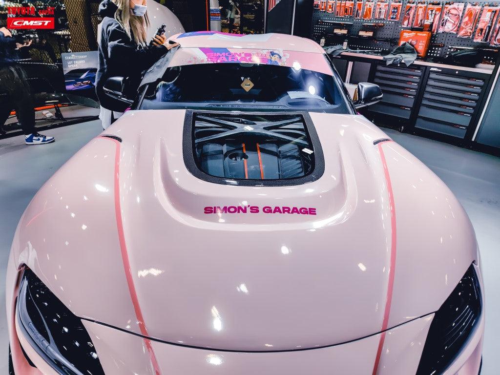 CMST - TOYOTA GR SUPRA A90 A91 FT1 CONVERSION CARBON FIBRE HOOD BONNET - Aero Carbon UK