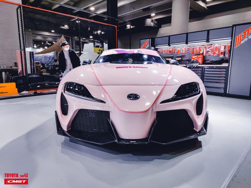 CMST - TOYOTA GR SUPRA A90 A91 FT1 CONVERSION CARBON FIBRE HOOD BONNET - Aero Carbon UK
